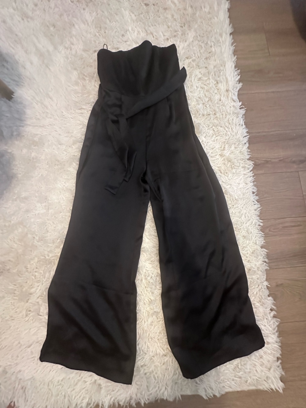 H&M Black Wide-Leg Women's Pants